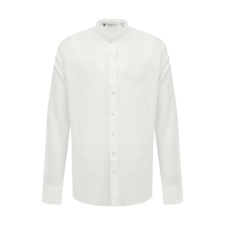 Lumberjack 808  SHIRT KOREAN COLLAR  White
