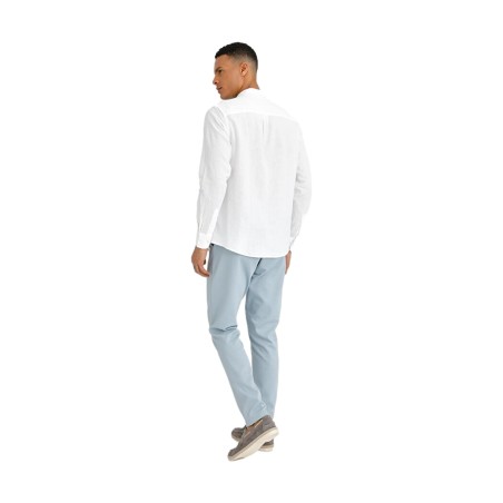Lumberjack 808  SHIRT KOREAN COLLAR  White