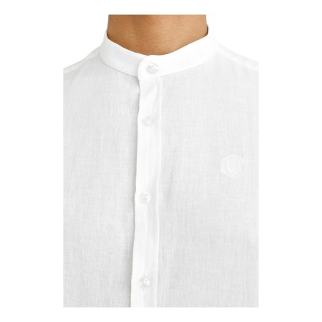 Lumberjack 808  SHIRT KOREAN COLLAR  White