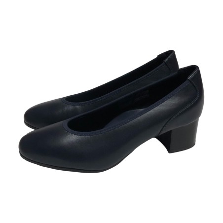 Riposella ELEONORA  WA00BLU Scarpe Donna Decollete Classica Tacco Basso Extra Comfort BLU
