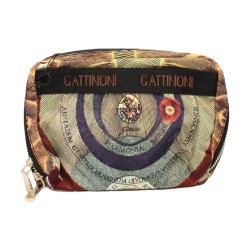Gattinoni BIGYE6588WIAP03 Pochette Con Cerniera Planetario Classic Black