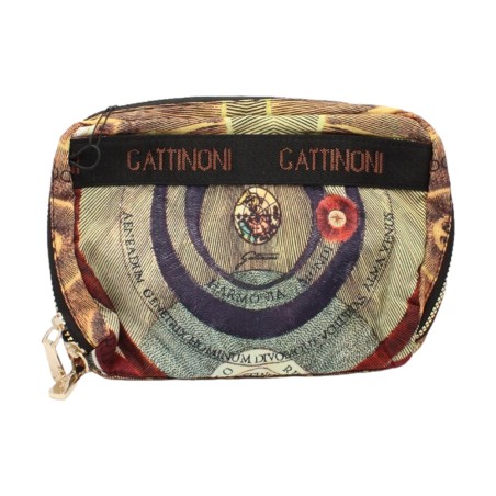 Gattinoni BIGYE6588WIAP03 Pochette Con Cerniera Planetario Classic Black