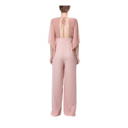 Gattinoni TU001000U25 Tuta Collo Profondo con Maniche a Farfalla Nude 2