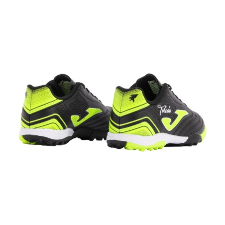 JOMA TOJW2491TF TOLEDO JR 2491  Scarpa Da Calcio Nero Verde Fluorescente