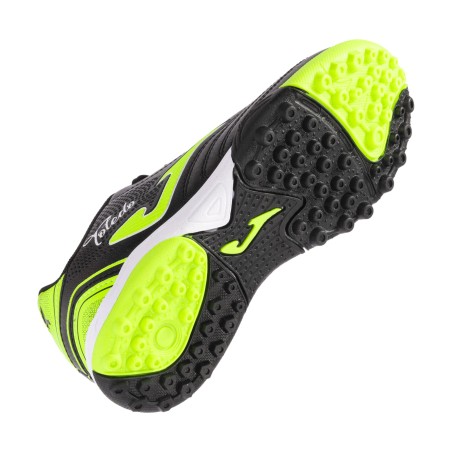 JOMA TOJW2491TF TOLEDO JR 2491  Scarpa Da Calcio Nero Verde Fluorescente