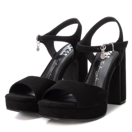 XTI 142837 Scarpe Donna Sandali Tacco Alto Nero