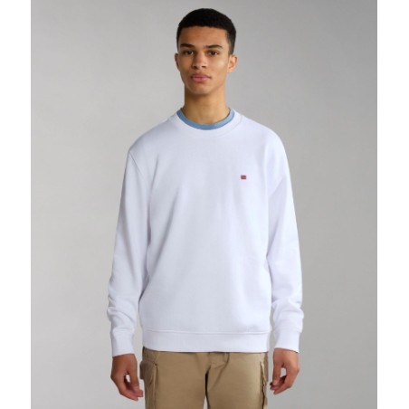 Napapijri BALIS CREW SUM 2  Felpa Uomo Bianco