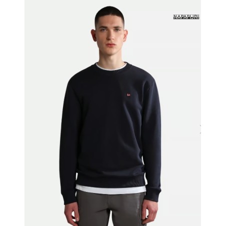 Napapijri BALIS CREW SUM 2 Felpa Uomo Girocollo Blu Marine  
