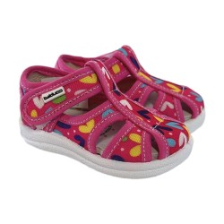 Balducci MSPO 4702 Sandali Scarpe in Tessuto per Bambino Fuxia 2