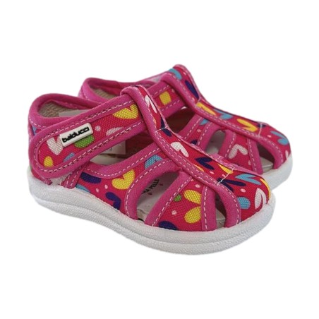 Balducci MSPO 4702 Sandali Scarpe in Tessuto per Bambino Fuxia