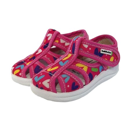 Balducci MSPO 4702 Sandali Scarpe in Tessuto per Bambino Fuxia
