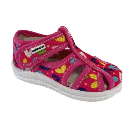 Balducci MSPO 4702 Sandali Scarpe in Tessuto per Bambino Fuxia