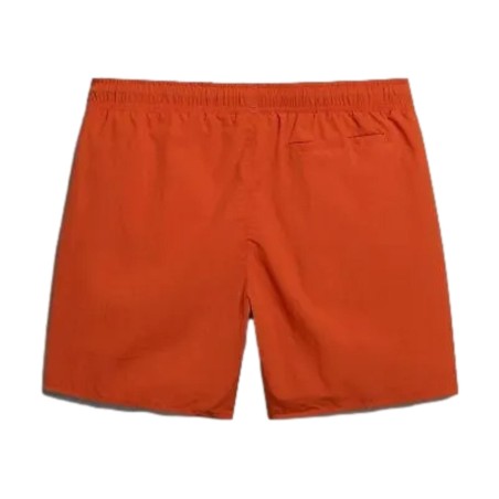 NAPAPIJRI NP0A4HRZA621 HALDANE Costume Mare Piscina Bagno Short Arancione