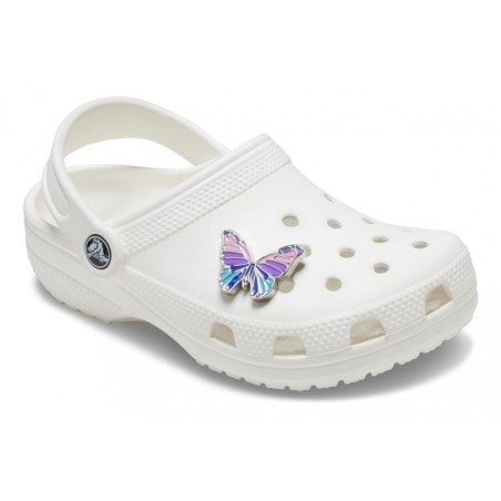 Crocs Jibbitz 10011089 Accessori Per Ciabatte Mini Purple Butterfly Muticolor 