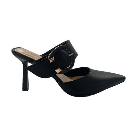 Love to Love Gai Mattiolo BET-2 Decollete Scalzato con Tacco Alto Nero