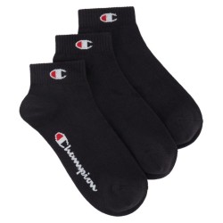 Champion U20099KK001 Socks Calze Unisex 3Pk  Nero