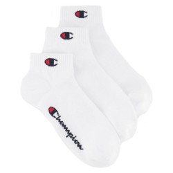 Champion U20099WW001 Socks Calze Unisex 3Pk  Bianco