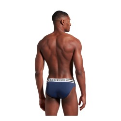 BIKKEMBERGS BKK3MSP03 Costume Slip Uomo Navy 2