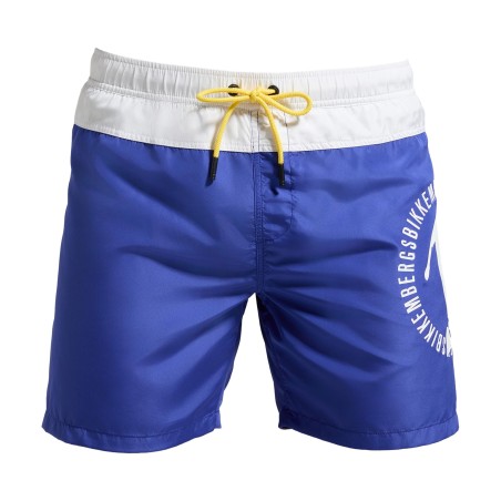 BIKKEMBERGS BKK3MBM02 Costume  Pantaloncino Medio Uomo Blu