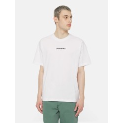 Dickies ENTERPRISE TEE SS T-Shirt Uomo Maniche Corte Bianca   
