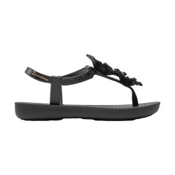 Ipanema Class Flower 83586 Sandalo Infradito con Cinturino e Dettaglio Floreale Bambina Black