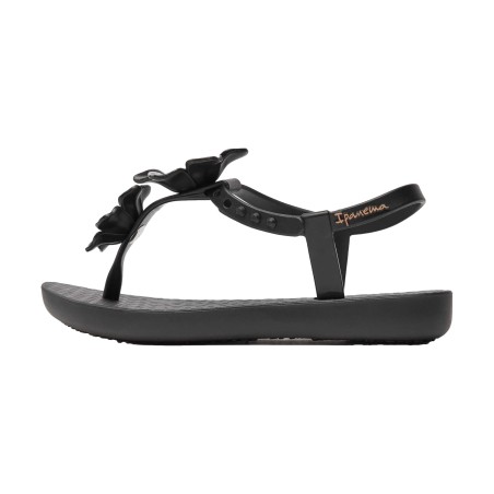 Ipanema Class Flower 83586 Sandalo Infradito con Cinturino e Dettaglio Floreale Bambina Black