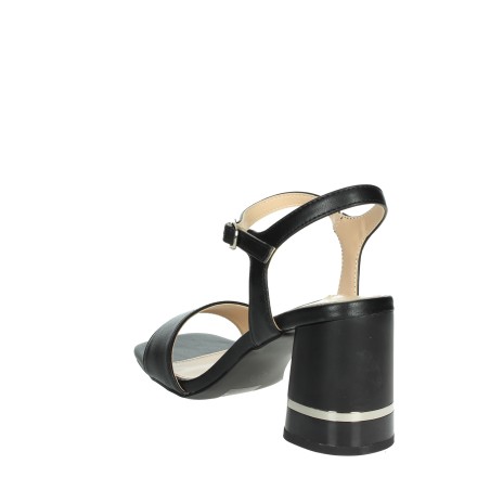 KEYS K-9431 Scarpe Donna Sandali con Tacco Nero