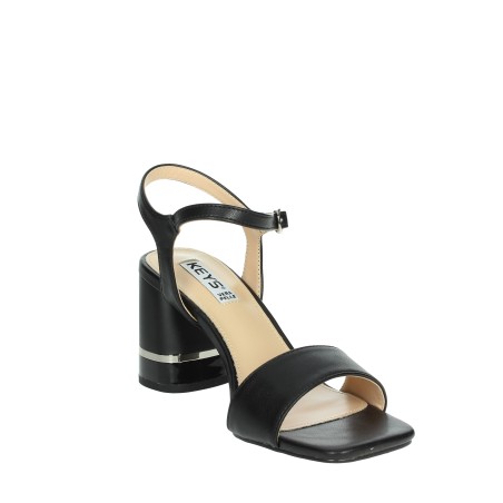KEYS K-9431 Scarpe Donna Sandali con Tacco Nero