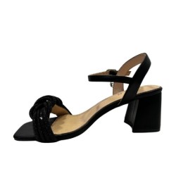 Gold & Gold GP666 Scarpe Sandali Donna con Cinturino Nero 2