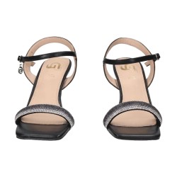 Gold & Gold GY375 Sandali Donna Tacco Alto con Strass Nero 2