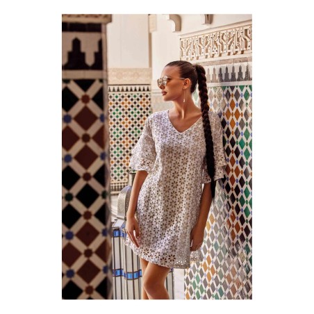 Iconique IC24 019 Abito con maniche a balze Diana