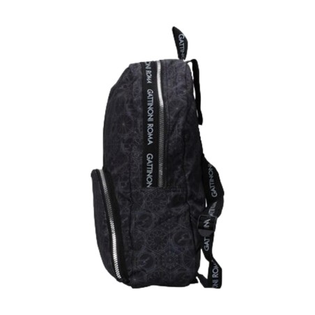 Gattinoni Roma BENTF8104WIP005  Backpack  Zaino Large Teodosia Easy Chic Richiudibile Black