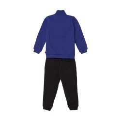 Puma 670114 Tape Sweat Suit Tuta Completa Bambino Cotone Felpato Blu Nero 2