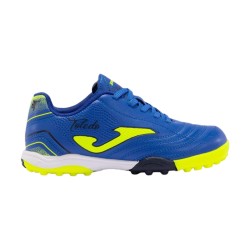 JOMA TOJW2404TF TOLEDO JR 2404 TURF Scarpe da Calcetto Bambino Stringate Royal