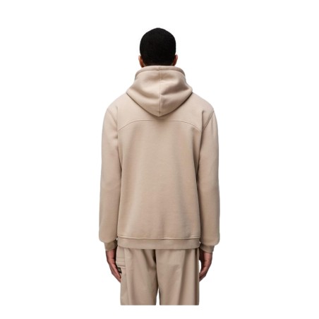 Napapijri NP0A4I1BN1I B-BADGE HZH Felpa Uomo con Zip e Cappuccio Beige Rocky