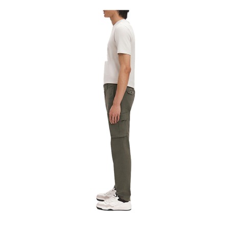 Lumberjack CM80747-013 GABARDINE STRETCH Pantaloni Uomo Cargo Green